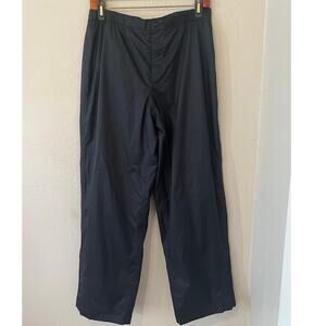 Womens Columbia Black Waterproof Breathable lightweight Omni Tech Pants Sz M